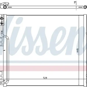 Nur Heute NISSENS 940386 - Kondensator, Klimaanlage - ** FIRST FIT **