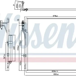 Sichere Zahlung NISSENS 940407 - Kondensator, Klimaanlage - ** FIRST FIT **