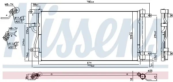NISSENS 940569 - Kondensator, Klimaanlage - ** FIRST FIT ** Jetzt Kaufen