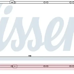 Direktkauf NISSENS 94418 - Kondensator, Klimaanlage