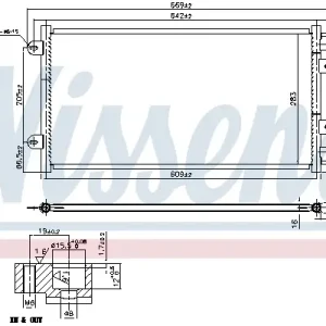 Schnäppchen NISSENS 94438 - Kondensator, Klimaanlage - ** FIRST FIT **