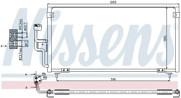 NISSENS 94702 - Kondensator, Klimaanlage Online Kaufen