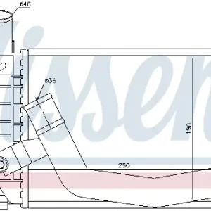Neue Ware NISSENS 96565 - Ladeluftkühler - ** FIRST FIT **
