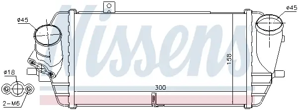 Highlight NISSENS 96539 - Ladeluftkühler - ** FIRST FIT **