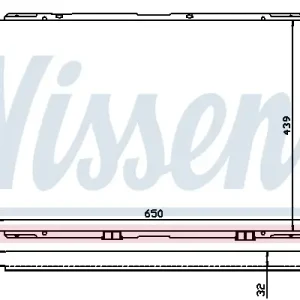 NISSENS 60603A - Kühler, Motorkühlung - ** FIRST FIT ** Preisreduziert