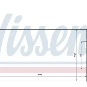 Kracherpreis NISSENS 61889 - Kühler, Motorkühlung