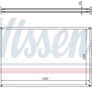 NISSENS 62044A - Kühler, Motorkühlung Sofort Bestellen