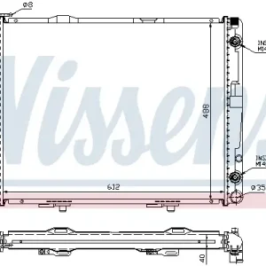 Saisonangebot NISSENS 62679A - Kühler, Motorkühlung