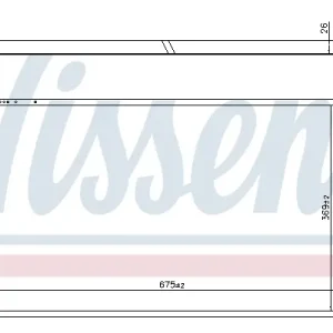 Jetzt Kaufen NISSENS 64256 - Kühler, Motorkühlung