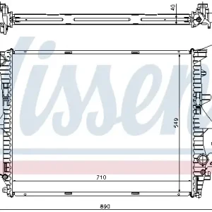 Super-Preis NISSENS 65276A - Kühler, Motorkühlung - ** FIRST FIT **