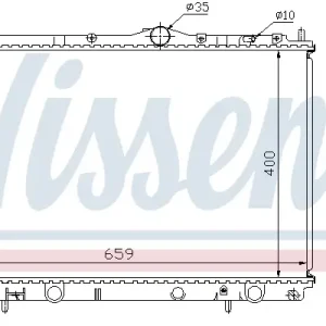 Preis Gesenkt NISSENS 65559A - Kühler, Motorkühlung