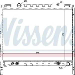 Mega-Angebot NISSENS 66657 - Kühler, Motorkühlung