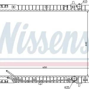 Sichere Zahlung NISSENS 66759 - Kühler, Motorkühlung