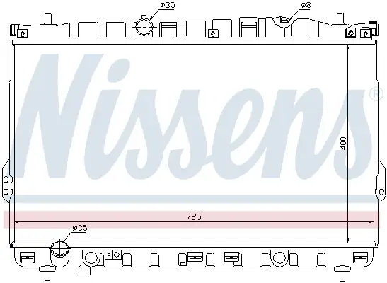 NISSENS 67032 - Kühler, Motorkühlung Jetzt Bestellen