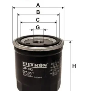 FILTRON OP 553 - Ölfilter Wochenendangebot