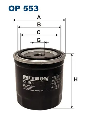 FILTRON OP 553 - Ölfilter Wochenendangebot