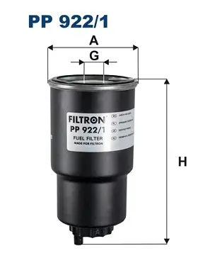 Neuheit FILTRON PP 922/1 - Kraftstofffilter
