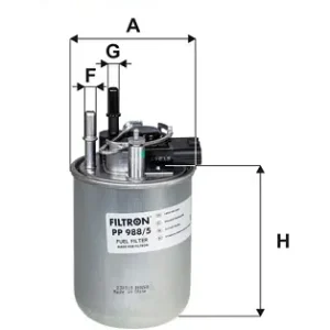 FILTRON PP 988/5 - Kraftstofffilter Top-Angebot
