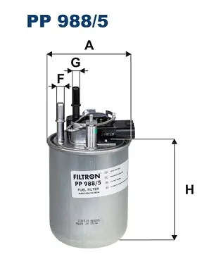 FILTRON PP 988/5 - Kraftstofffilter Top-Angebot