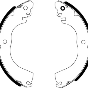TEXTAR 91081900 - Bremsbackensatz Ausverkauf