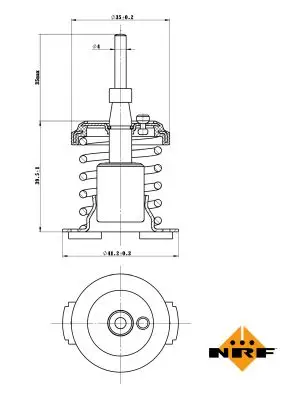 NRF 725093 - Thermostat, Kühlmittel Direktkauf