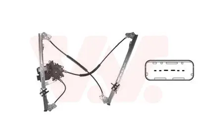 Knallerangebot VAN WEZEL 4348268 - Fensterheber
