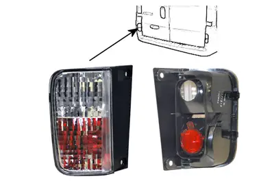 VAN WEZEL 4395929 - Heckleuchte Neuheit
