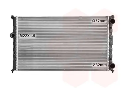 VAN WEZEL 49002024 - Kühler, Motorkühlung Sonderangebot