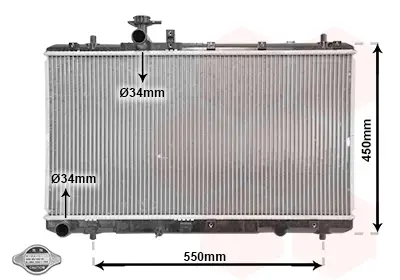 Neue Ware VAN WEZEL 52002084 - Kühler, Motorkühlung - *** IR PLUS ***