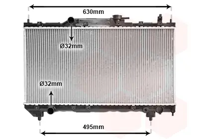 VAN WEZEL 53002237 - Kühler, Motorkühlung Günstig