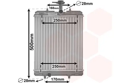VAN WEZEL 53002363 - Kühler, Motorkühlung Bestseller
