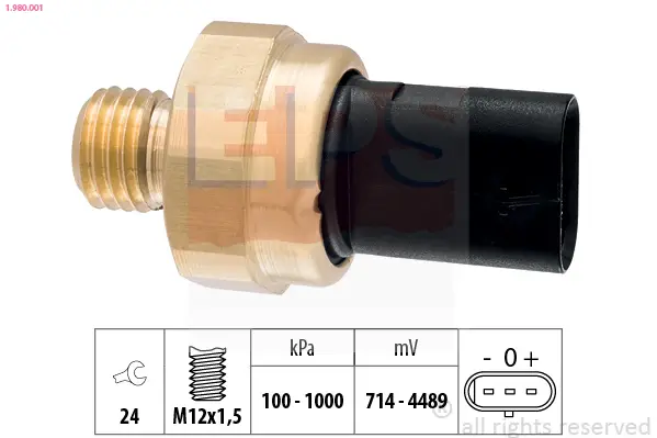 EPS 1.980.001 - Sensor, Öldruck Bestpreis