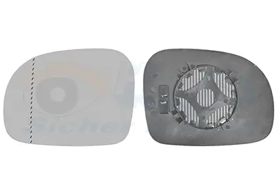 VAN WEZEL 3080835 - Spiegelglas, Außenspiegel - * HAGUS * Direktkauf