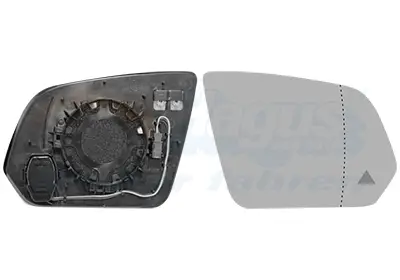 VAN WEZEL 3082836 - Spiegelglas, Außenspiegel - * HAGUS * Direktkauf