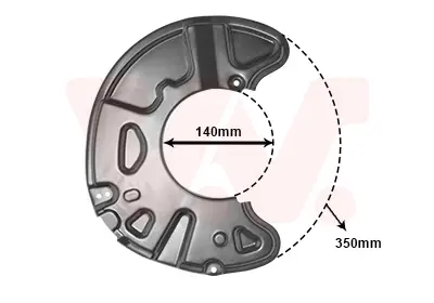 VAN WEZEL 3097372 - Spritzblech, Bremsscheibe Direkt Vom Hersteller