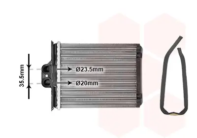 Angebot VAN WEZEL 37006217 - Wärmetauscher, Innenraumheizung