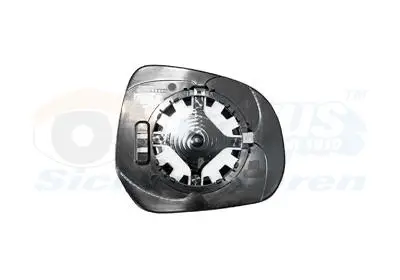 Sonderangebot VAN WEZEL 3702837 - Spiegelglas, Außenspiegel - * HAGUS *