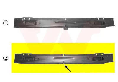 VAN WEZEL 3776682 - Kühlerträger - ** Equipart ** Zertifiziert