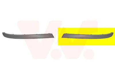 VAN WEZEL 3779581 - Zier-/Schutzleiste, Stoßfänger - ** Equipart ** Preisknaller