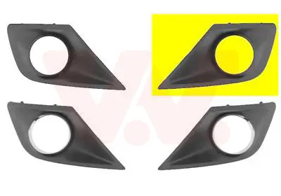 VAN WEZEL 4033593 - Lüftungsgitter, Stoßfänger - ** Equipart ** Sofort Bestellen