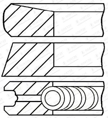 GOETZE ENGINE 08-422007-00 - Kolbenringsatz Top-Preis