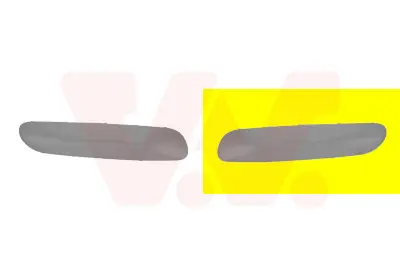 VAN WEZEL 0927583 - Zier-/Schutzleiste, Stoßfänger - ** Equipart ** Neue Ware
