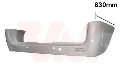Neu Im Sortiment VAN WEZEL 0943545 - Stoßfänger