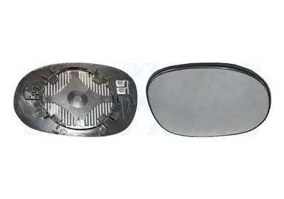 Ausverkauf VAN WEZEL 0957838 - Spiegelglas, Außenspiegel - * HAGUS *