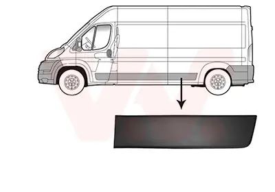 Billig VAN WEZEL 0982415 - Zier-/Schutzleiste, Seitenwand