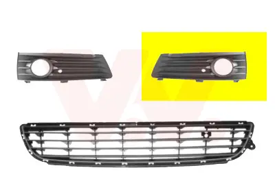 VAN WEZEL 3792593 - Lüftungsgitter, Stoßfänger - ** Equipart ** Markenware