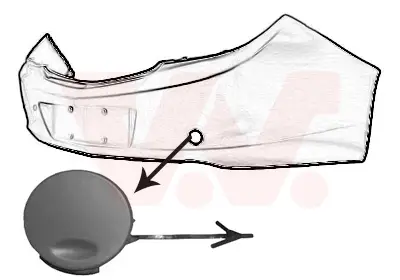 VAN WEZEL 3850557 - Klappe, Abschlepphaken Preisreduziert