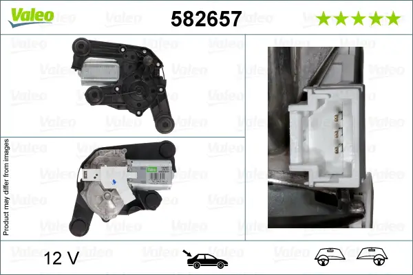 VALEO 582657 - Wischermotor - ORIGINAL PART Nur Für Kurze Zeit