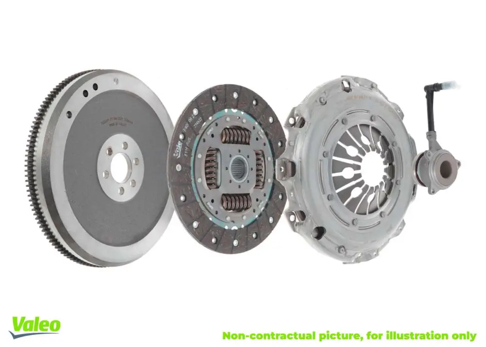 VALEO 845203 - Umrüstsatz, Kupplung - KIT4P - CONVERSION KIT (CSC) with High Efficiency Clutch Markenprodukt
