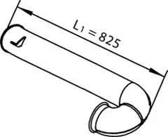 DINEX 21632 - Abgasrohr Sonderangebot